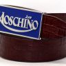 Женский ремень Moschino MCH40W203 коричневый